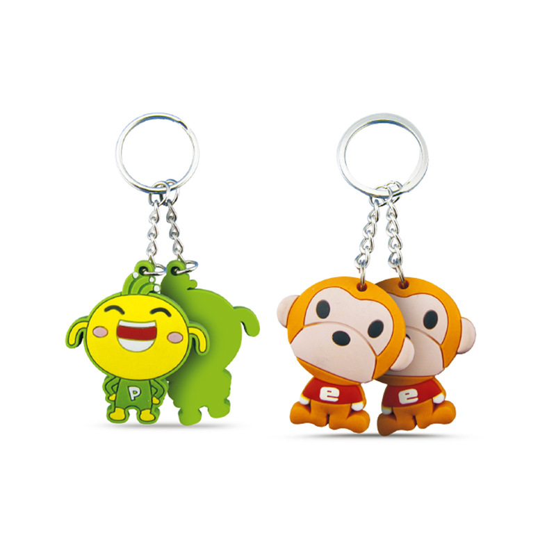 门禁钥匙扣定制工厂彩胶钥匙扣NFC卡通钥匙扣卡厂家